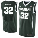 Men Greg Kelser Michigan State Spartans #32 Nike NCAA 2020 Green Authentic College Stitched Basketball Jersey KR50A21UW